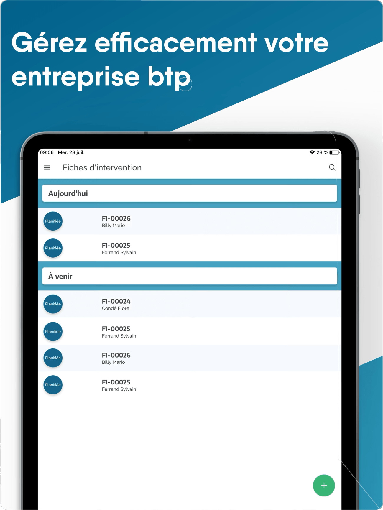 Axiobat AppStore carousel
